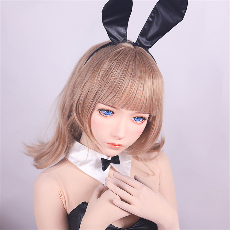大人気Kigurumi Mask　月神-GTF Luna　着ぐるみフルヘッドマスク＆専用ウィッグセット　超可愛い顔　サイズオーダーメイド　河妖工房製品　正規品保証　全国送料無料-3