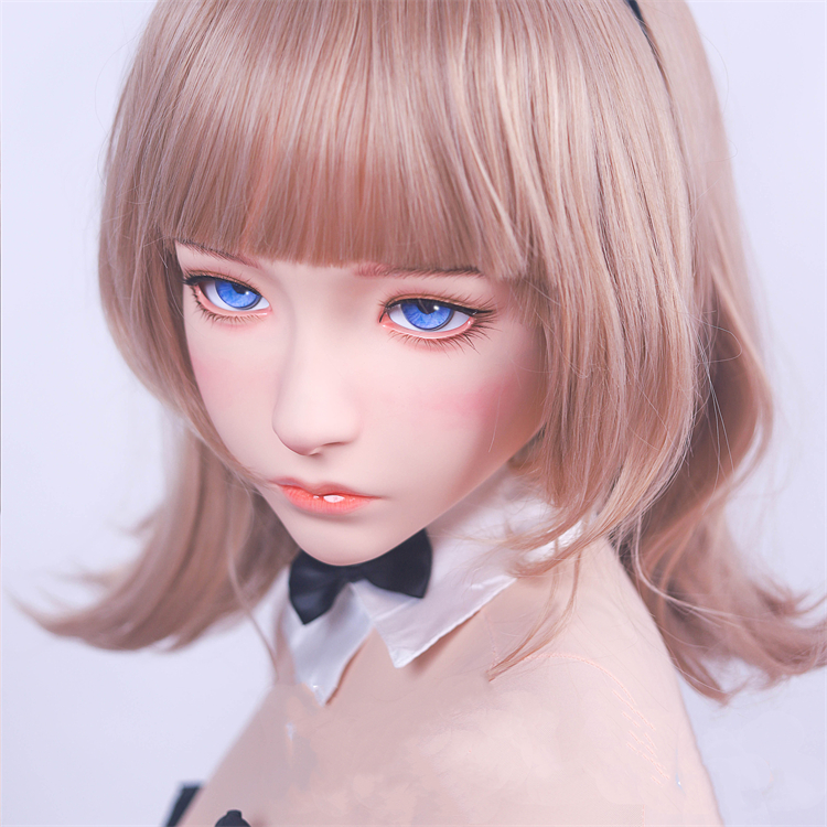 大人気Kigurumi Mask　月神-GTF Luna　着ぐるみフルヘッドマスク＆専用ウィッグセット　超可愛い顔　サイズオーダーメイド　河妖工房製品　正規品保証　全国送料無料-4