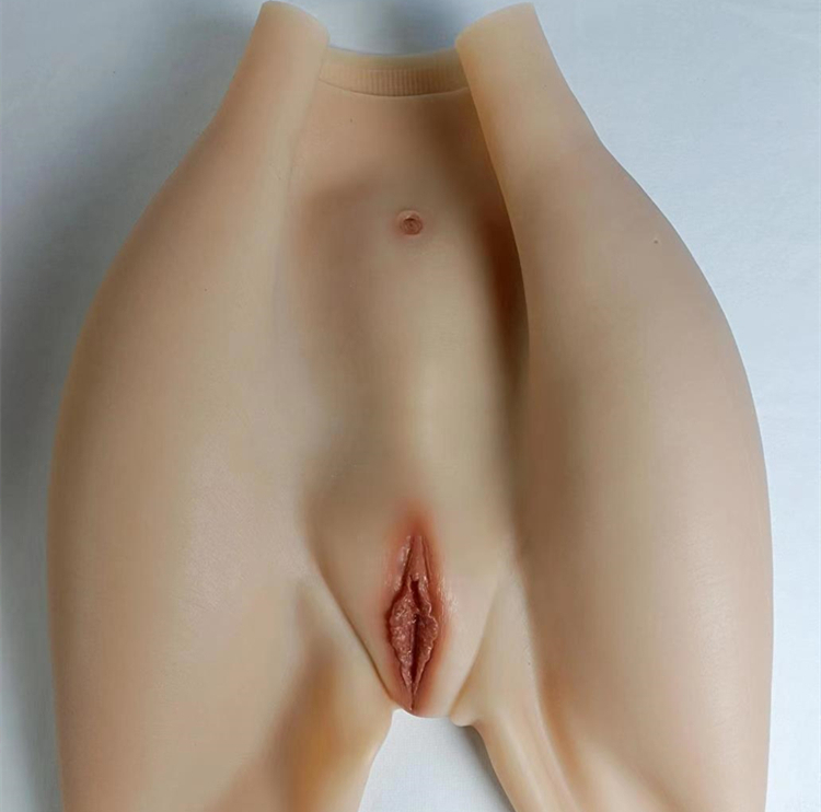 【独占販売】女性器の中そっくりの通路！CDCOSERでしか買えない高品質の性転換パンツ　ぷるぷる桃尻を目指す　ハニカム構造が肝心！大人気　蜂の巣　豊股豊尻　ハイウエスト　五分丈シリコン下着（PLUS)　前後に２つの女性器付きオーダー可能　通気孔付　ヒップアップショーツ　美尻　リアルな女性器　通気性　女装したい方＆男の娘へお勧め　男女兼用　性転換　変装必要品-21
