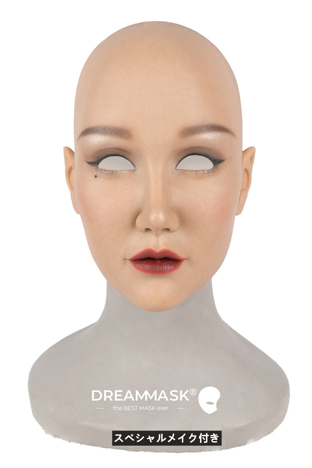 新品登場‼M25　アビゲイル(Abigale) 超リアル　シリコン製フィメールマスク　フルヘッド／上胸付き／Dカップ胸付き　医療用シリコン素材　メイク付き　フィット感がすごいフィメールマスク　正規品保証　全国送料無料-4