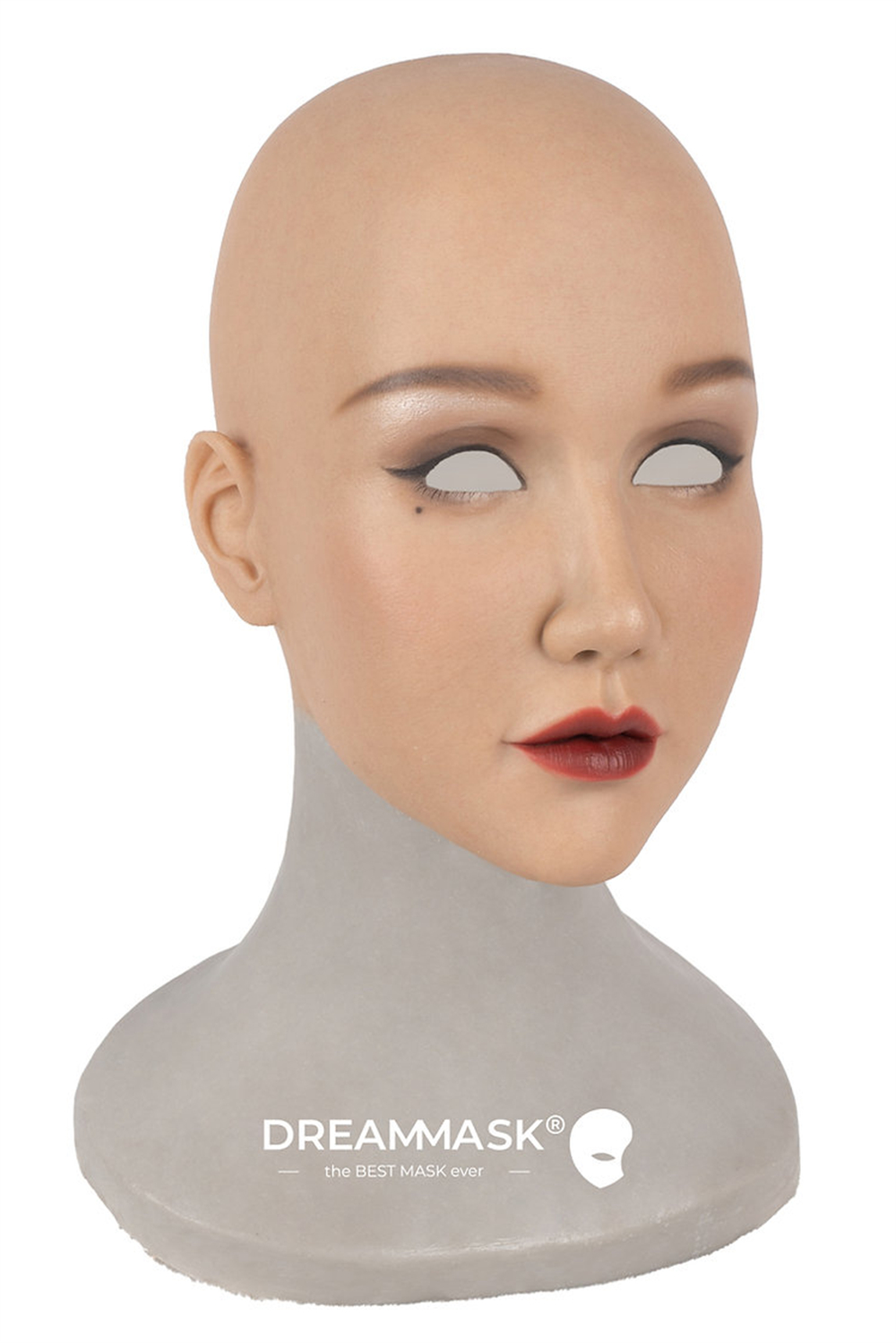 新品登場‼M25　アビゲイル(Abigale) 超リアル　シリコン製フィメールマスク　フルヘッド／上胸付き／Dカップ胸付き　医療用シリコン素材　メイク付き　フィット感がすごいフィメールマスク　正規品保証　全国送料無料-5