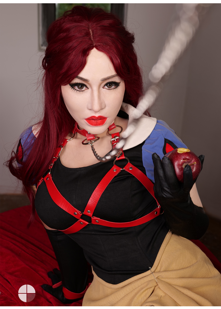 新品登場“Molly S”欧米美人　高品質シリコンフィメールマスク　超リアル　メイク付き　眉毛植毛　正規品保証　CDCOSER通販　全国送料無料-12