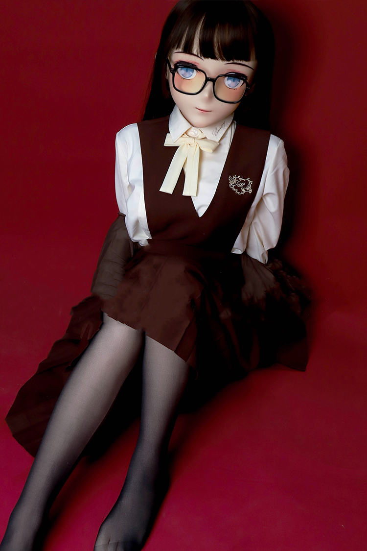 超可愛い顔!!　Type G CoCo 　着ぐるみマスク＆専用ウィッグセット　Rubberback　サイズオーダーメイド　正規品保証　大人気Kigurumi Mask　河妖工房製品　全国送料無料-5