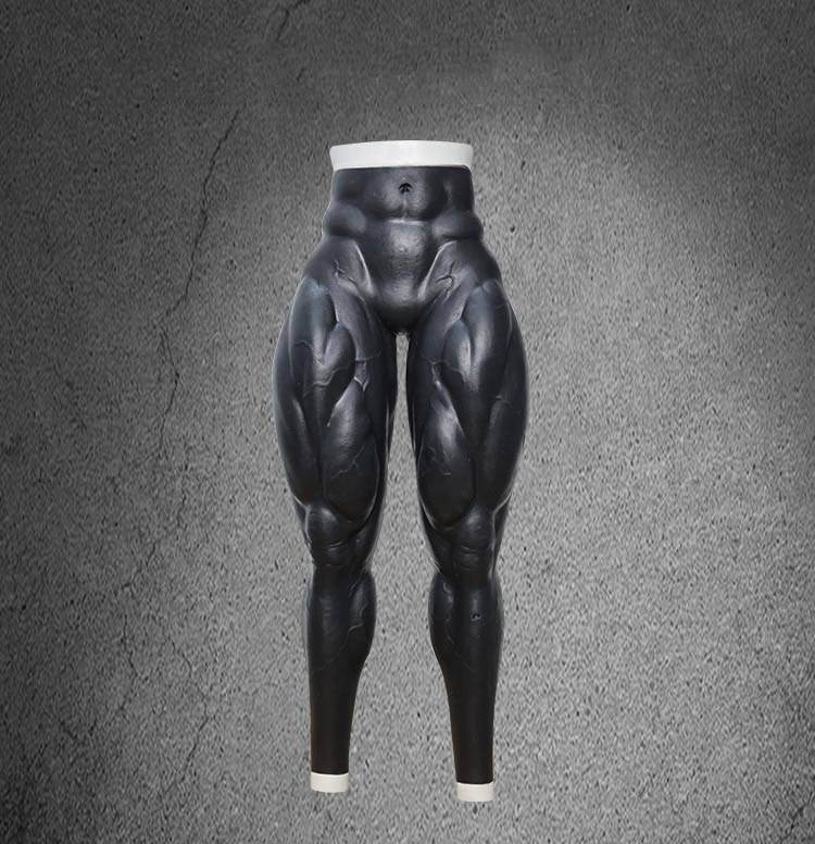 「最強の男」に変身！！マッスルスーツ＆筋肉ロングパンツ　アップグレード版　柔らかいシリコン制　袖付き偽腹筋　偽筋肉　マッチョに変身　筋肉マン　仮装　ハロウィン・コスプレ道具-19