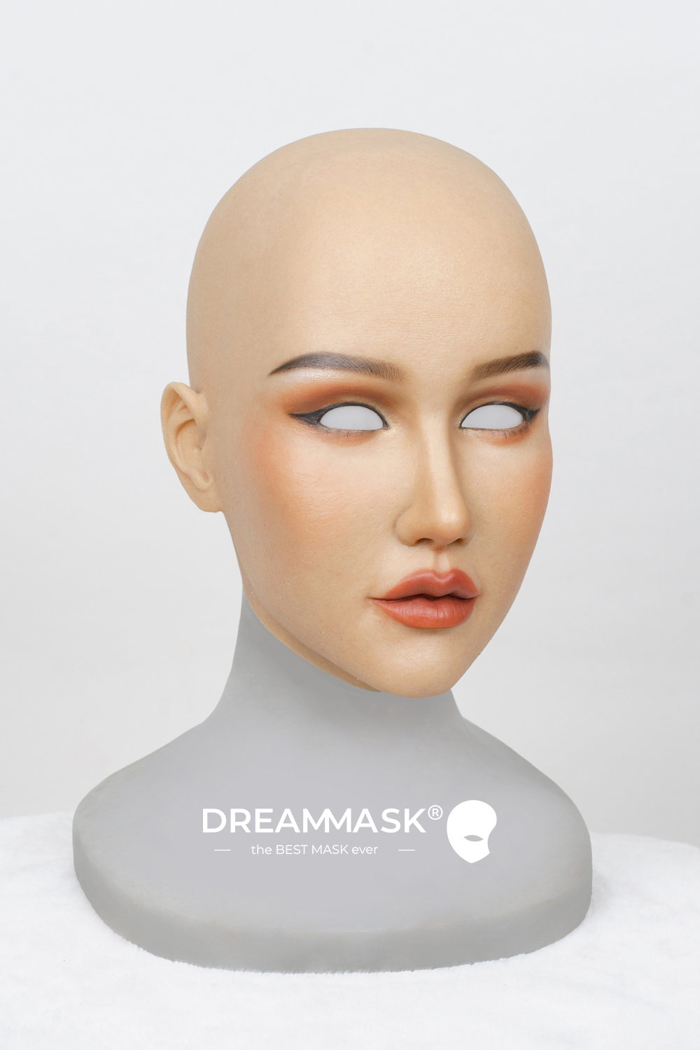 新品登場‼M25　アビゲイル(Abigale) 超リアル　シリコン製フィメールマスク　フルヘッド／上胸付き／Dカップ胸付き　医療用シリコン素材　メイク付き　フィット感がすごいフィメールマスク　正規品保証　全国送料無料-33