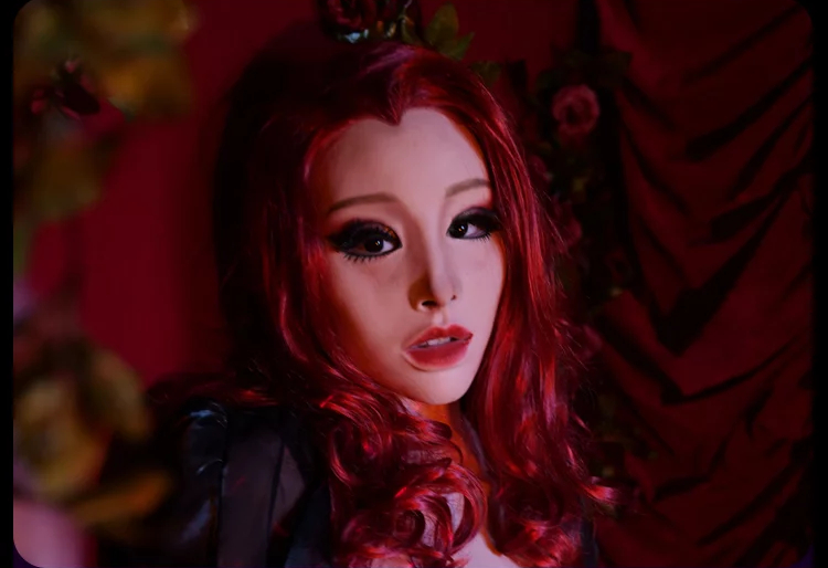 「七つの大罪」“Devil Luxuria”愛と欲望の化身　高品質シリコンフィメールマスク　セクシー I Cupおっぱい一体型　高弾性綿＆シリコン充填胸　メイク付き　超リアル　正規品保証　CDCOSER通販　全国送料無料-4