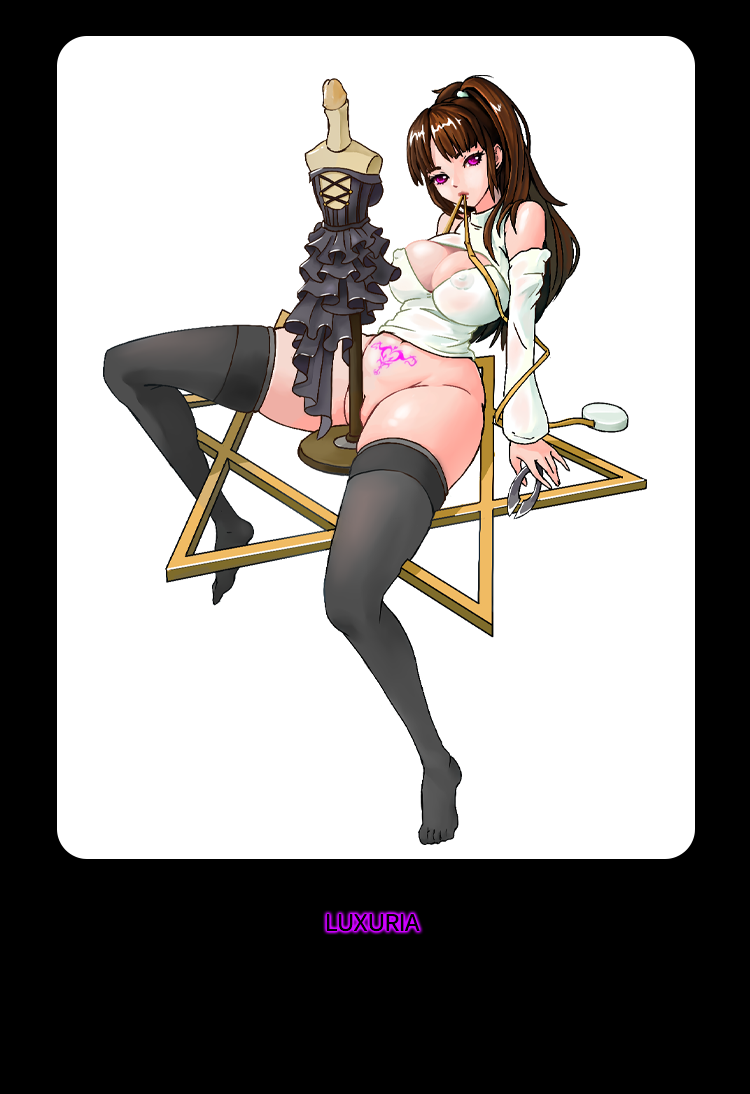 「七つの大罪」“Human Luxuria”愛と欲望の化身　高品質シリコンフィメールマスク　爆乳 I Cupおっぱい一体型　高弾性綿＆シリコン充填胸　メイク付き　超リアル　正規品保証　CDCOSER通販　全国送料無料-3