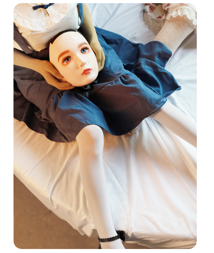“Furgie”フィメールドールマスク　黒いラテックス　メイク付き　高品質　Female Doll Mask　正規品保証　CDCOSER通販　全国送料無料-4
