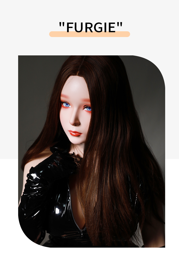 高品質フィメールドールマスク“Furgie”　肌色ラテックス　メイク付き　Female Doll Mask　正規品保証　CDCOSER通販　全国送料無料-1