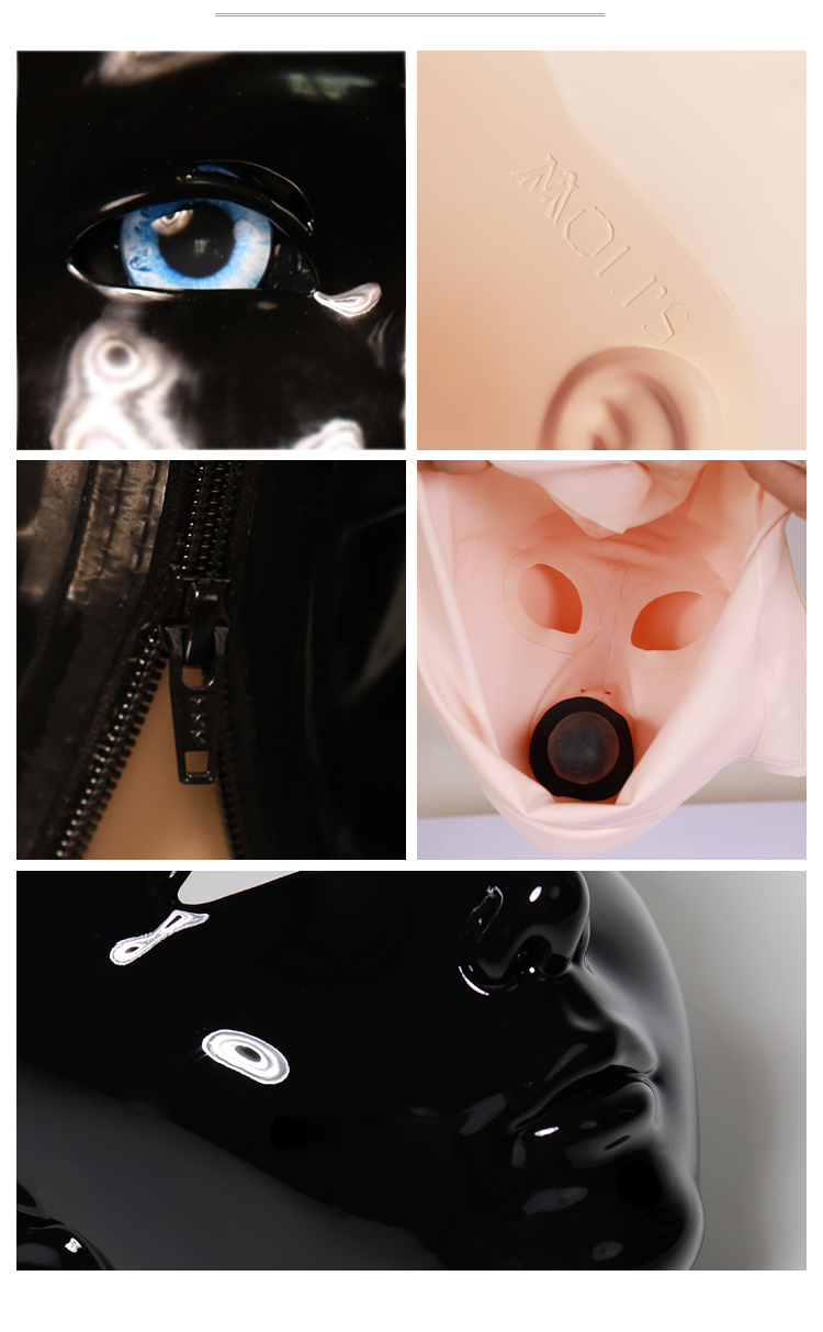 高品質フィメールドールマスク　黒化“Furgie”　後頭部ラテックス　フルヘッドマスク　Female Doll Mask　アニメマスク　正規品保証　CDCOSER通販　全国送料無料-8