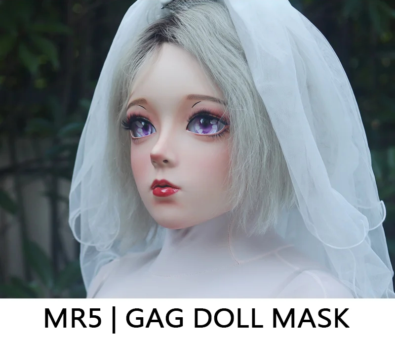 高品質フィメールドールマスク　MR5“姫菲”　アニメマスク　メイク付き　半面／フルヘッドマスク　後頭部ラテックス　Female Doll Mask　正規品保証　CDCOSER通販　全国送料無料-2