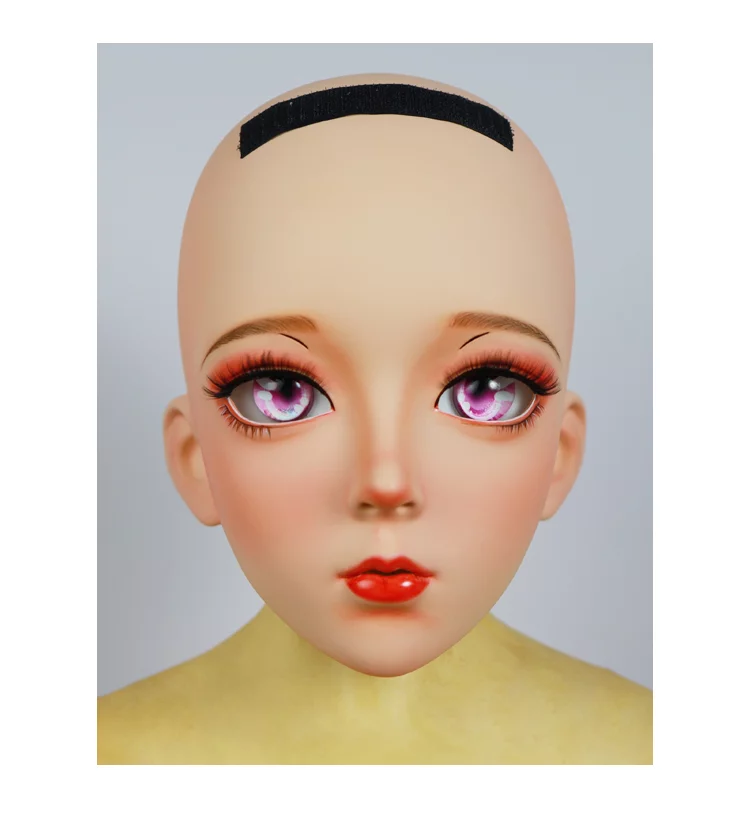 高品質フィメールドールマスク　MR5“姫菲”　アニメマスク　メイク付き　半面／フルヘッドマスク　後頭部ラテックス　Female Doll Mask　正規品保証　CDCOSER通販　全国送料無料-4