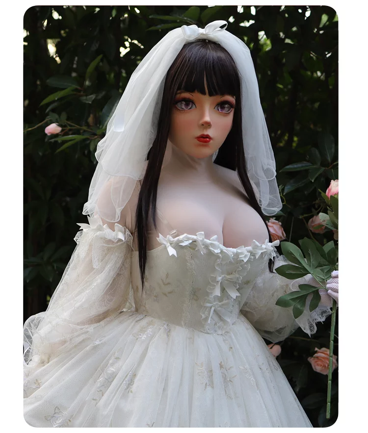 高品質フィメールドールマスク　MR5“姫菲”　アニメマスク　メイク付き　半面／フルヘッドマスク　後頭部ラテックス　Female Doll Mask　正規品保証　CDCOSER通販　全国送料無料-11