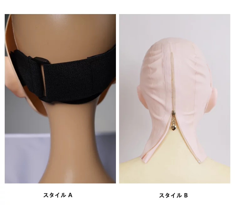 高品質フィメールドールマスク“Barbie”　アニメマスク　メイク付き　半面／フルヘッドマスク　後頭部ラテックス　Female Doll Mask　正規品保証　CDCOSER通販　全国送料無料-6