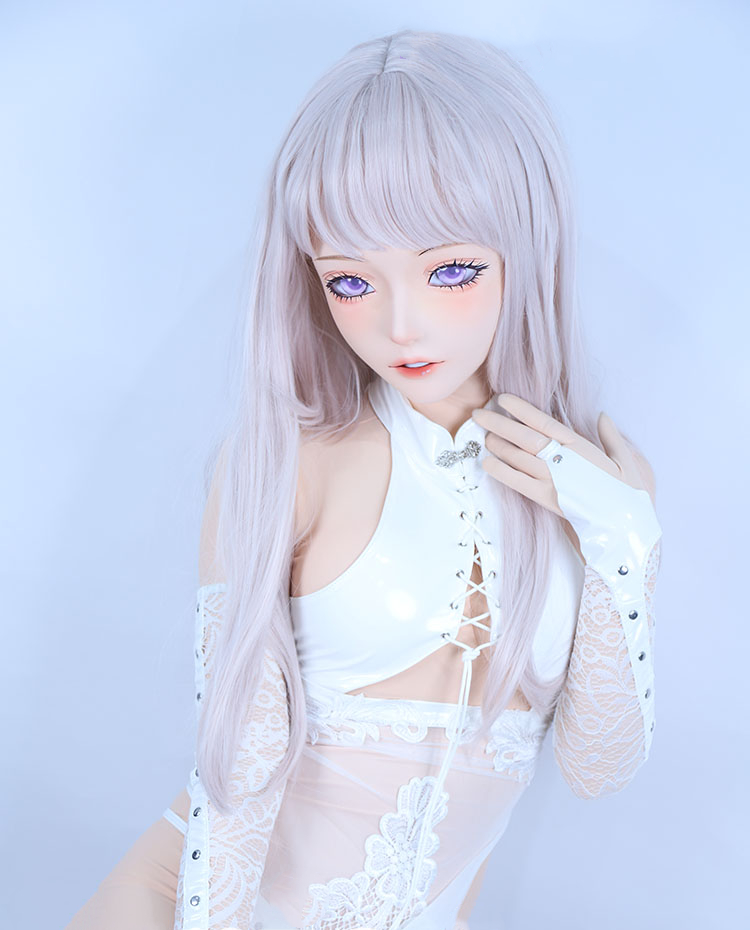 高品質　月神-Dr.P　大人気Kigurumi Mask　着ぐるみフルヘッドマスク＆専用ウィッグセット　超可愛い顔　サイズオーダーメイド　河妖工房製品　正規品保証　全国送料無料-11