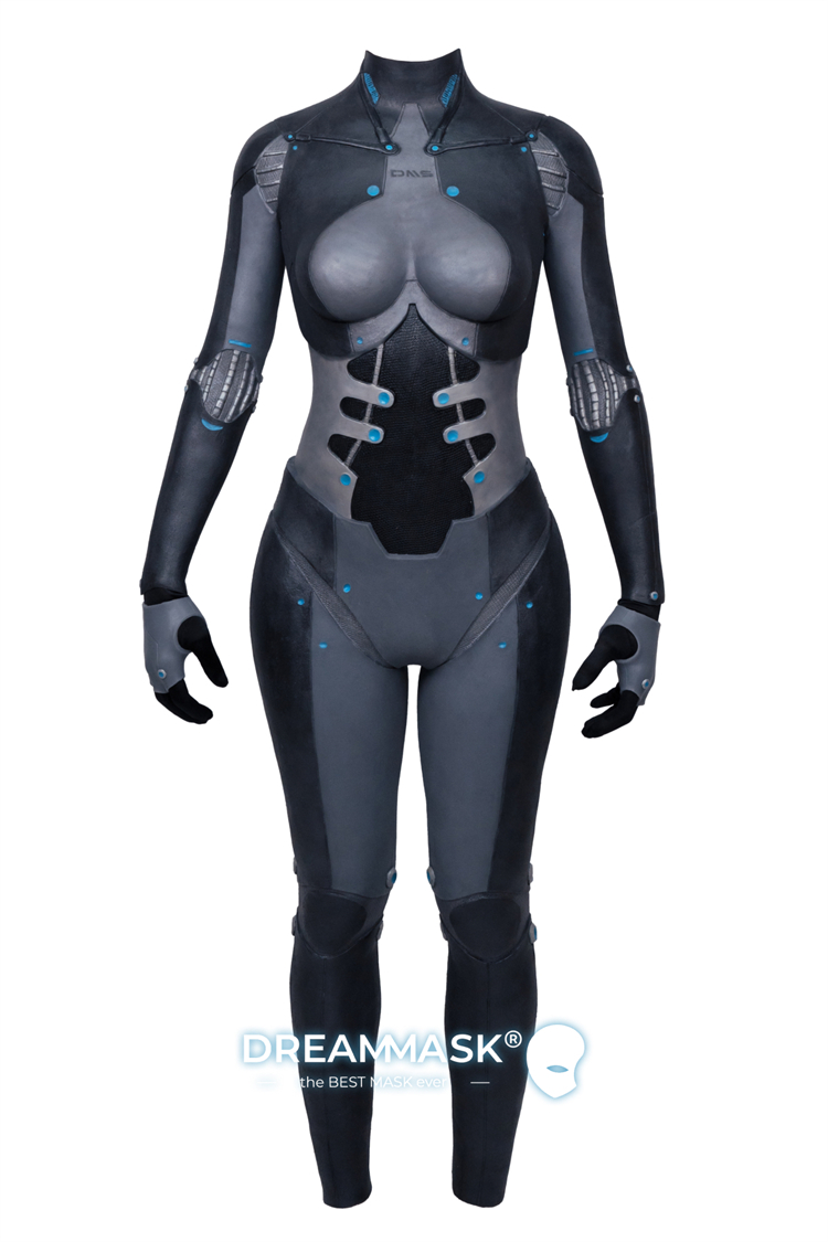 大人気最新作　D01Bガブリエル　未来美少女戦士　Dark Angel　サイボーグ化シリコンスーツ　女体化スーツ　背中にファスナー付き　9分丈性転換ボディスキン　高品質シリコン材質　正規品保証　cdcoser通販　全国送料無料-13