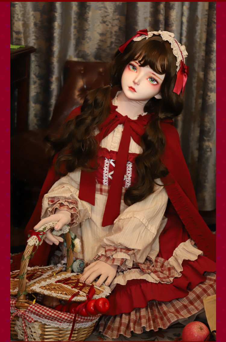 高品質　可愛いフィメールドールマスク　黒曜　二次元美少女　樹脂製　メイク付き　ハーフマスク　Female kigurumi Mask　正規品保証　CDCOSER通販　全国送料無料-3