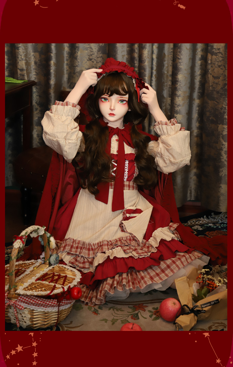 高品質　可愛いフィメールドールマスク　黒曜　二次元美少女　樹脂製　メイク付き　ハーフマスク　Female kigurumi Mask　正規品保証　CDCOSER通販　全国送料無料-4