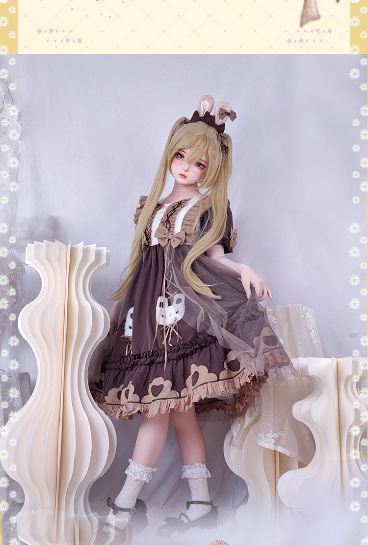高品質　可愛いフィメールドールマスク　黒曜　二次元美少女　樹脂製　メイク付き　ハーフマスク　Female kigurumi Mask　正規品保証　CDCOSER通販　全国送料無料-12