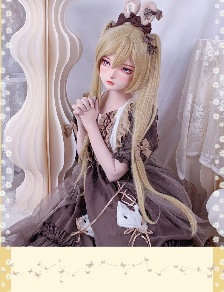 高品質　可愛いフィメールドールマスク　黒曜　二次元美少女　樹脂製　メイク付き　ハーフマスク　Female kigurumi Mask　正規品保証　CDCOSER通販　全国送料無料-14