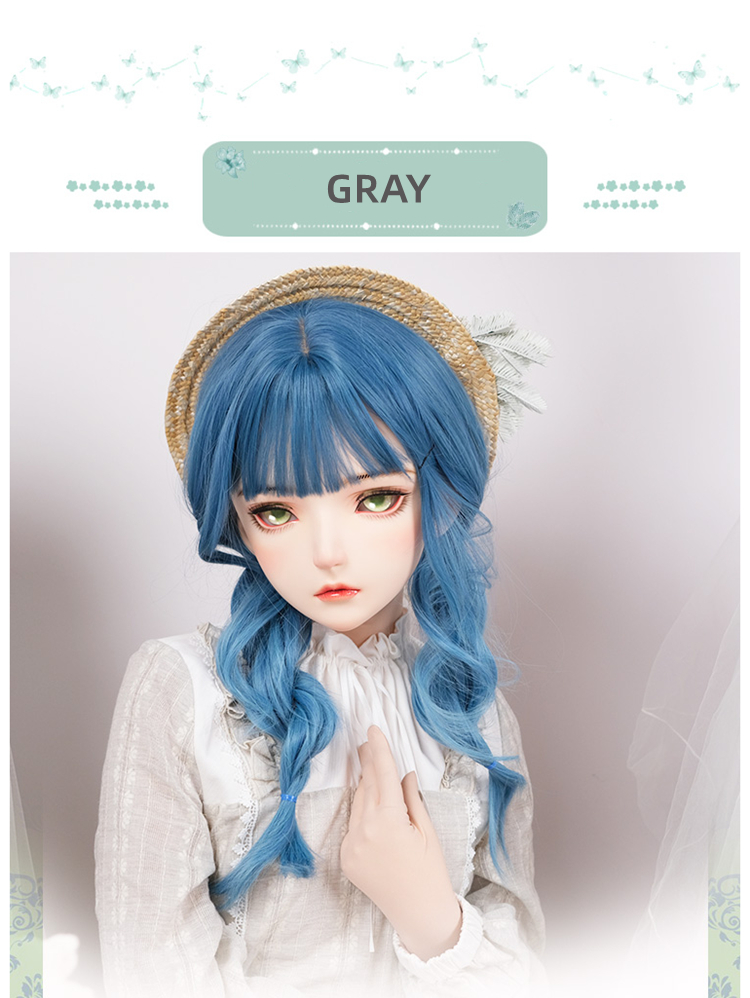 高品質　可愛いフィメールドールマスク　黒曜　二次元美少女　樹脂製　メイク付き　ハーフマスク　Female kigurumi Mask　正規品保証　CDCOSER通販　全国送料無料-15