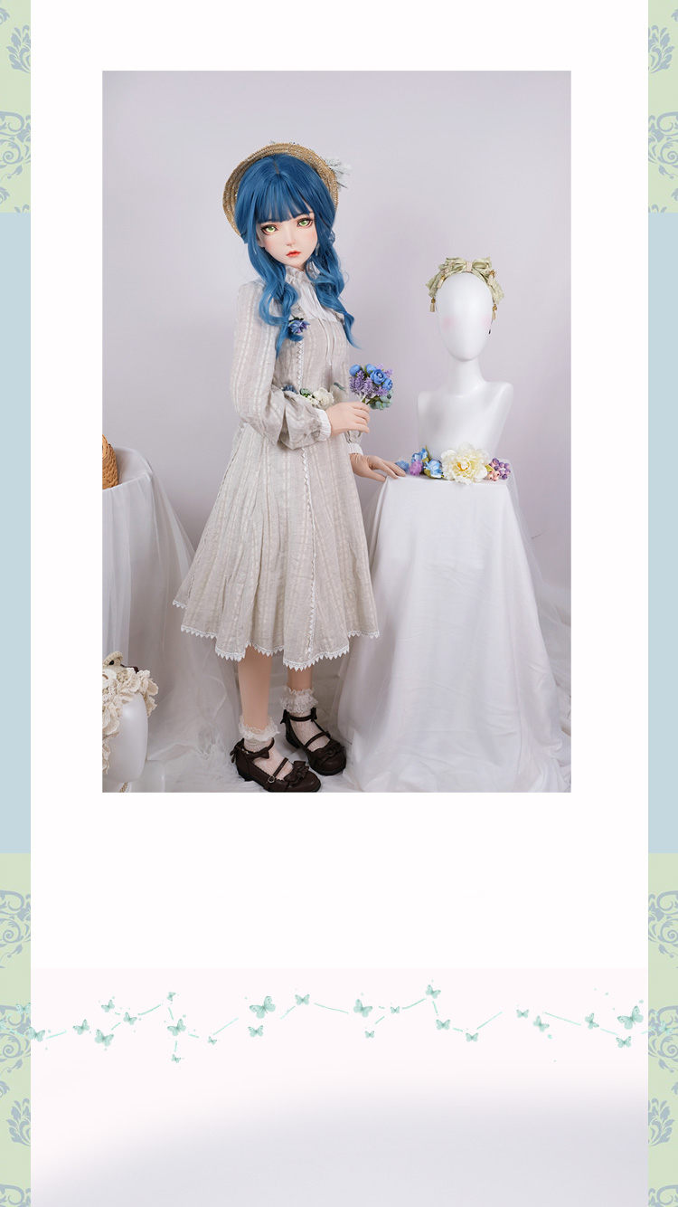 高品質　可愛いフィメールドールマスク　黒曜　二次元美少女　樹脂製　メイク付き　ハーフマスク　Female kigurumi Mask　正規品保証　CDCOSER通販　全国送料無料-21