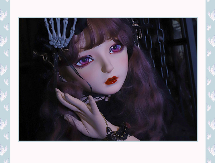 高品質　可愛いフィメールドールマスク　白童　二次元美少女　樹脂製　メイク付き　ハーフマスク　Female kigurumi Mask　正規品保証　CDCOSER通販　全国送料無料-12
