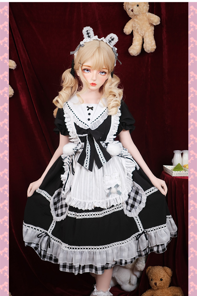 高品質　可愛いフィメールドールマスク　白童　二次元美少女　樹脂製　メイク付き　ハーフマスク　Female kigurumi Mask　正規品保証　CDCOSER通販　全国送料無料-16