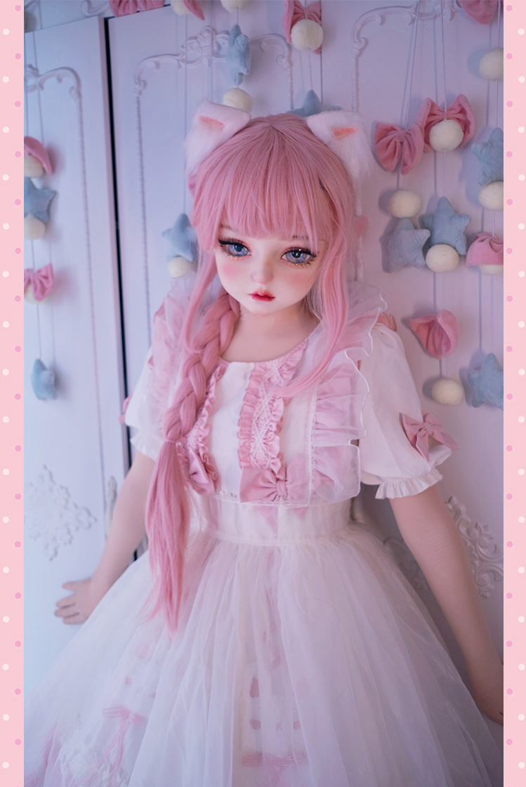 高品質　可愛いフィメールドールマスク　軟軟　二次元美少女　樹脂製　メイク付き　ハーフマスク　Female kigurumi Mask　正規品保証　CDCOSER通販　全国送料無料-7