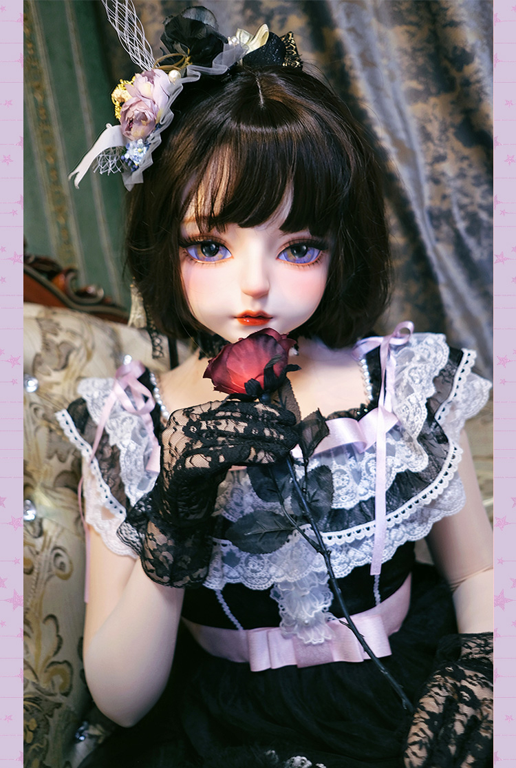 高品質　可愛いフィメールドールマスク　軟軟　二次元美少女　樹脂製　メイク付き　ハーフマスク　Female kigurumi Mask　正規品保証　CDCOSER通販　全国送料無料-11