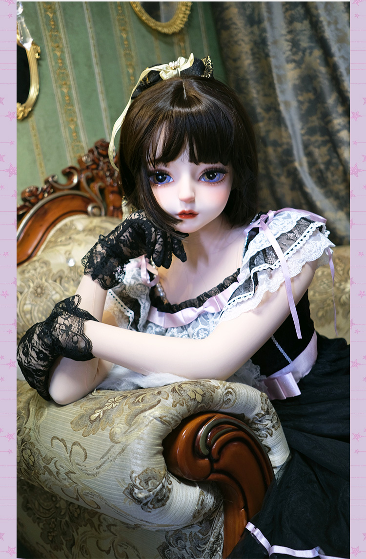 高品質　可愛いフィメールドールマスク　軟軟　二次元美少女　樹脂製　メイク付き　ハーフマスク　Female kigurumi Mask　正規品保証　CDCOSER通販　全国送料無料-12