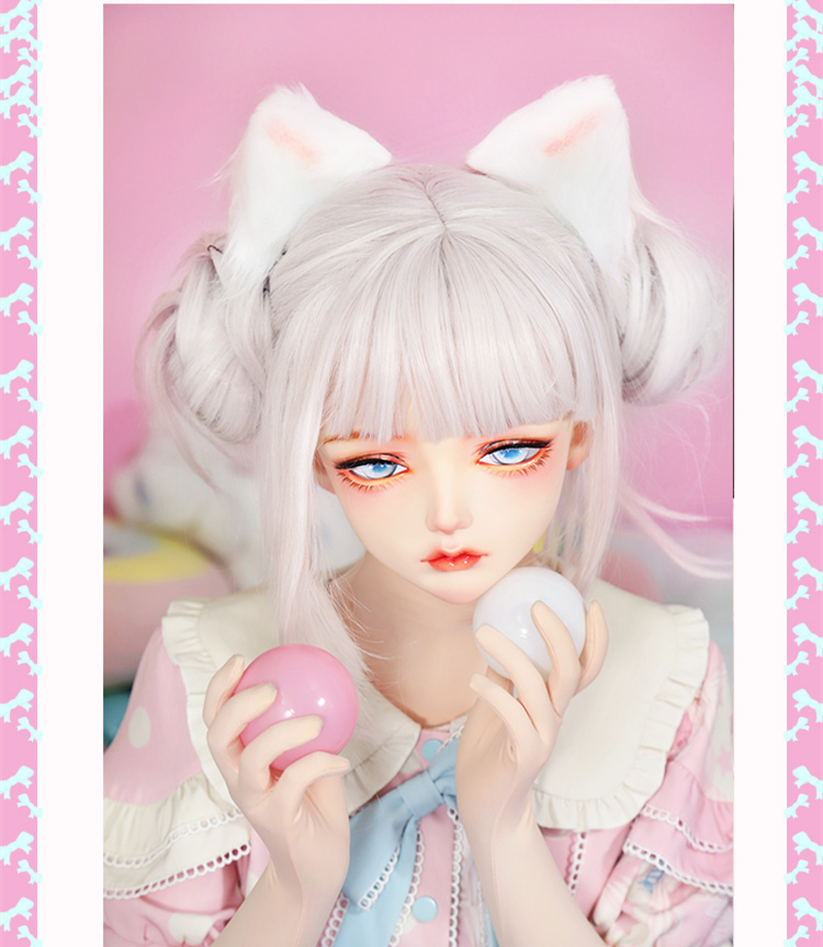 可愛い　二次元美少女　フィメールドールマスク　南燭　樹脂製　メイク付き　ハーフマスク　Female kigurumi Mask　正規品保証　CDCOSER通販　全国送料無料-4