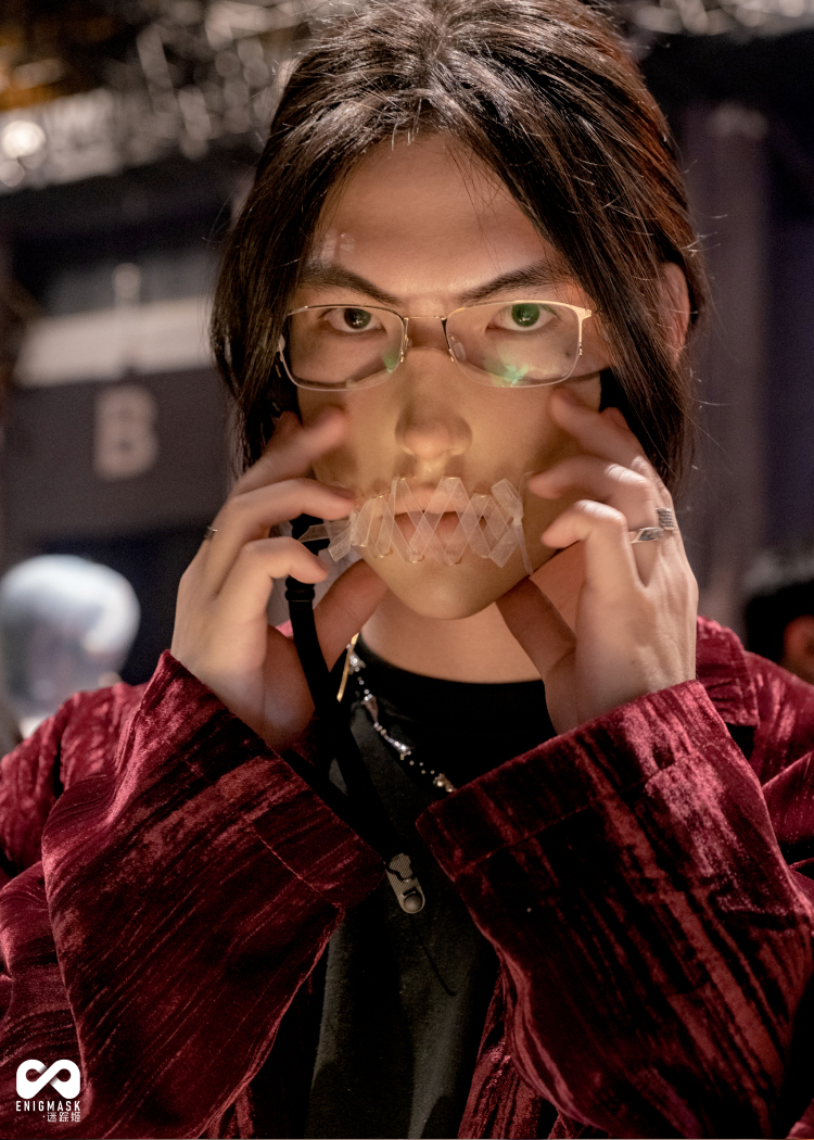 高品質フィメールマスク MH01 Enigmask エニグマスク 下半部顔マスク 男女兼用 正規品保証-5 高品質フィメールマスク MH01 Enigmask エニグマスク 下半部顔マスク 男女兼用 正規品保証-5