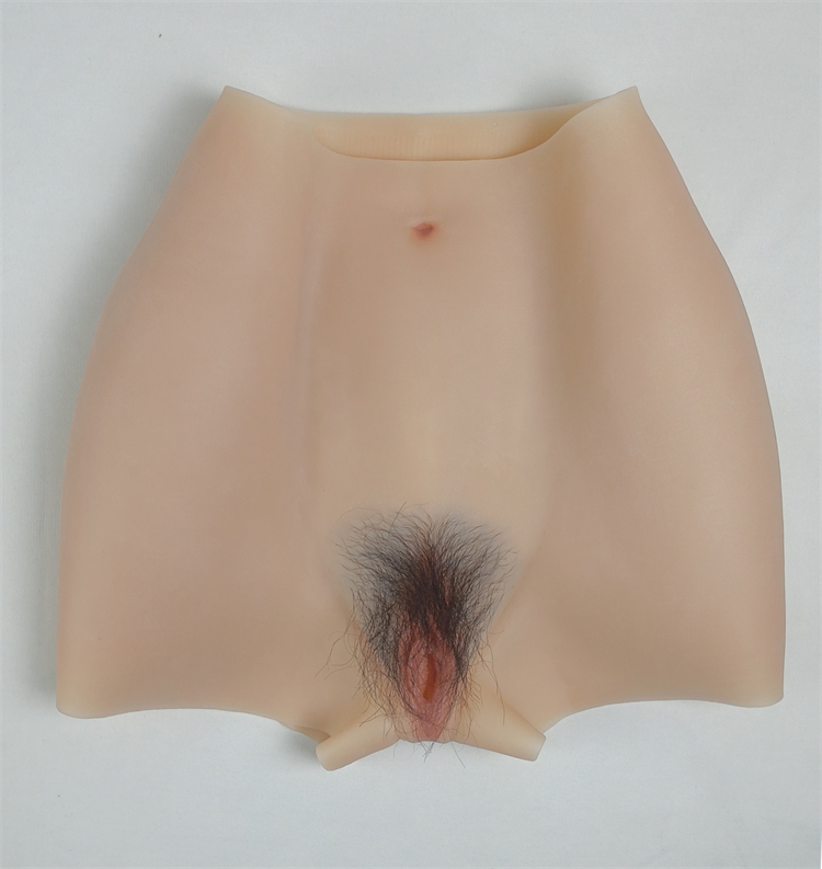 CDCOSERでしか買えない高品質の性転換パンツ　大人気　蜂の巣　豊股豊尻　ハニカム構造　シリコン四角式下着（PLUS)　リアルな生殖器あり（挿入可能）　前後に２つの女性器付きオーダー可能　通気孔付　ヒップアップショーツ　美尻　リアルな女性器　裏側がピット縞模様　通気性が良い　全国送料無料!!-8