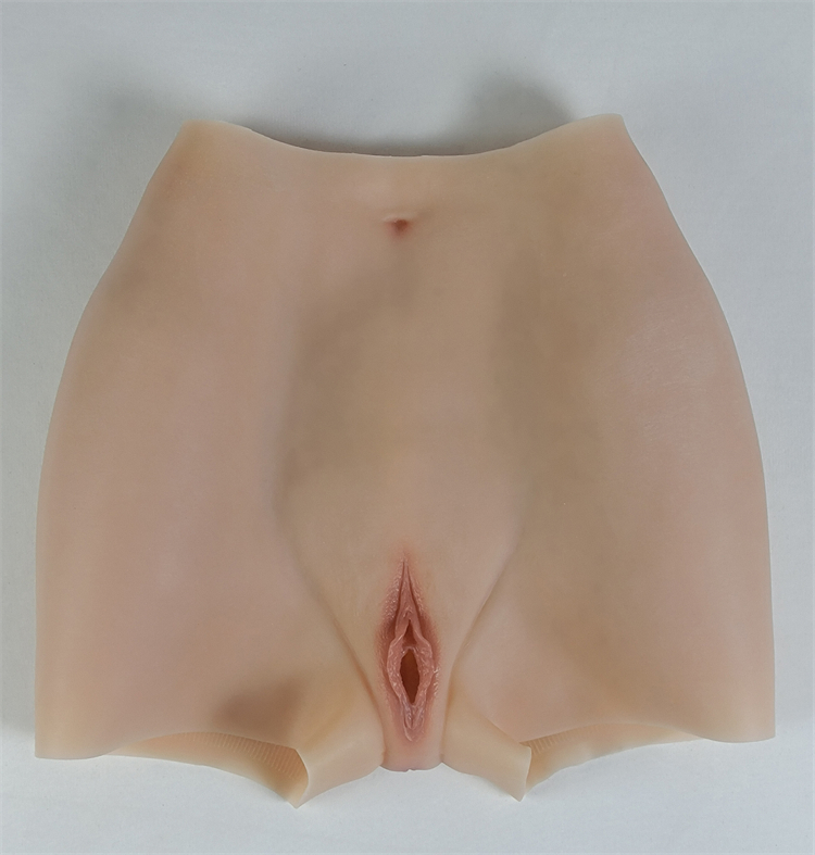 CDCOSERでしか買えない高品質の性転換パンツ　大人気　蜂の巣　豊股豊尻　ハニカム構造　シリコン四角式下着（PLUS)　リアルな生殖器あり（挿入可能）　前後に２つの女性器付きオーダー可能　通気孔付　ヒップアップショーツ　美尻　リアルな女性器　裏側がピット縞模様　通気性が良い　全国送料無料!!-7