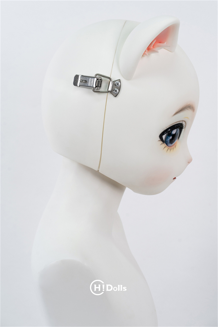 HIDOLLS大人気の動物シリーズ　HD04　Lilith　リリス　猫頭　キグルミマスク　ノーマルメイク付き　正規品保証-8
