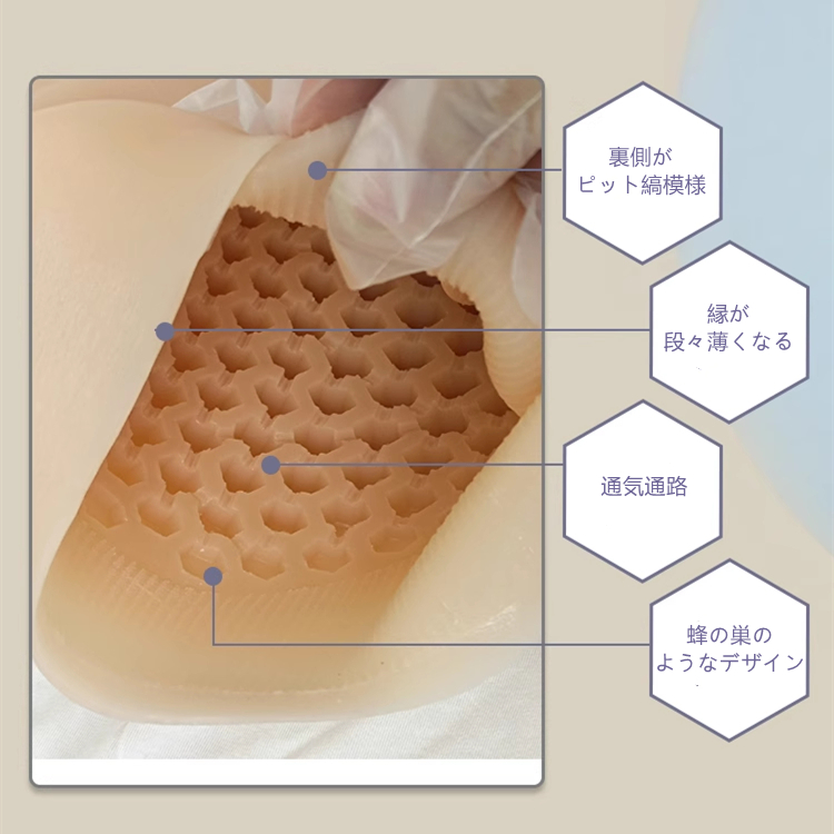 新品登場‼【独占販売】ハニカム構造が肝心！CDCOSER限定で販売している高品質の3分丈C/Dカップ女体化スーツ　蜂の巣　豊股豊尻効果が抜群　背中に穴があるフィメールボディスーツ　裏側がピット縞模様　通気孔付　超リアルな女性器　胸の充填物選択可能　女装したい方＆男の娘へ一番お勧め　性転換/女装変装必要品-7
