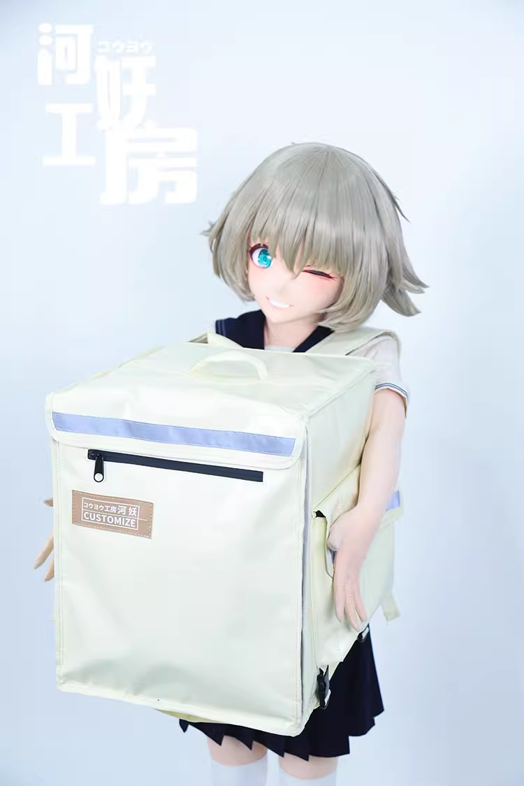 河妖工房製の着ぐるみマスク　専用の収納バッグ（サイズ：42cm×40cm×35cm）-1