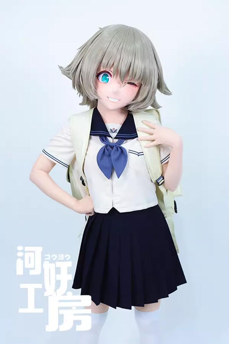 河妖工房製の着ぐるみマスク　専用の収納バッグ（サイズ：42cm×40cm×35cm）-2