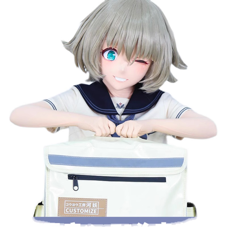 河妖工房製の着ぐるみマスク　専用の収納バッグ（サイズ：42cm×40cm×35cm）-3