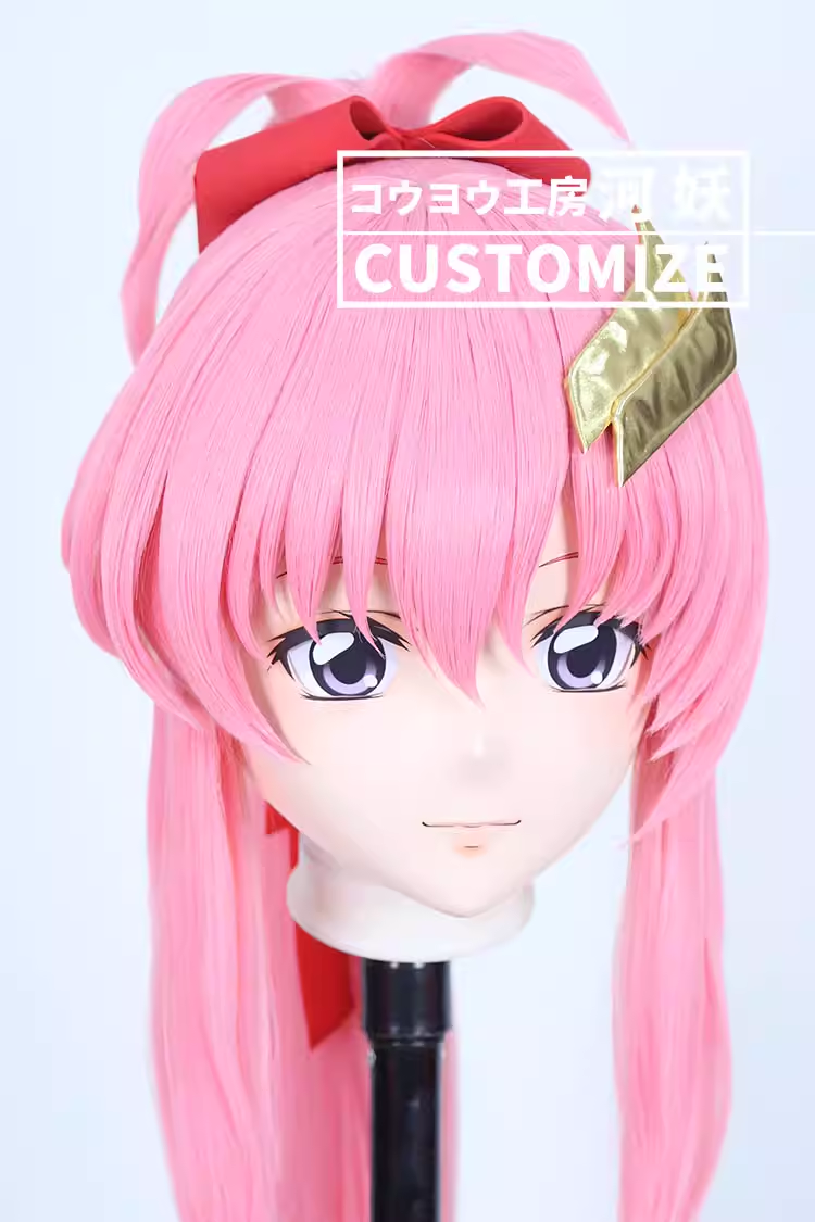 二次元美少女　フルヘッド着ぐるみマスク(C-81~C-90)　通気孔付　高品質樹脂製　サイズオーダーメイド　鍵つき全頭面　KIGURUMI変身　コスプレマスク　河妖工房製品　正規品保証　全国送料無料-7