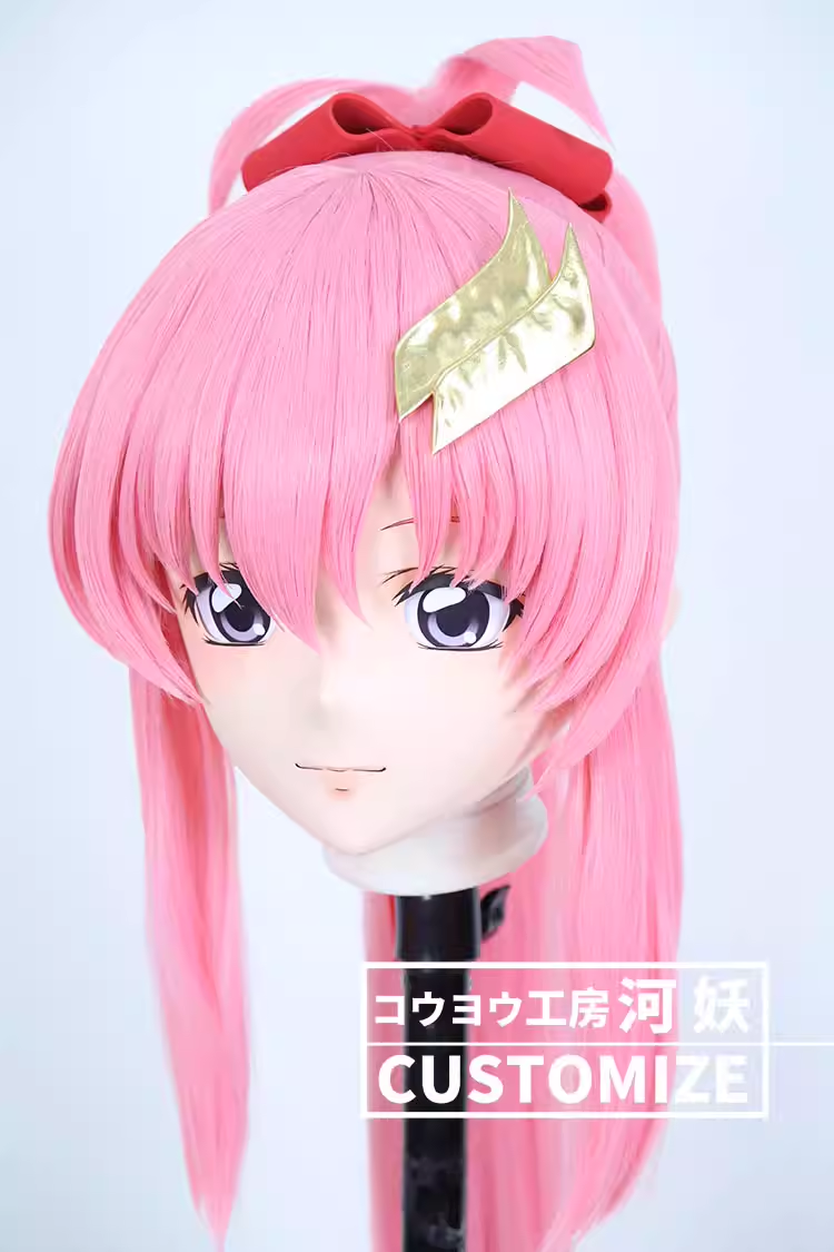 二次元美少女　フルヘッド着ぐるみマスク(C-81~C-90)　通気孔付　高品質樹脂製　サイズオーダーメイド　鍵つき全頭面　KIGURUMI変身　コスプレマスク　河妖工房製品　正規品保証　全国送料無料-8