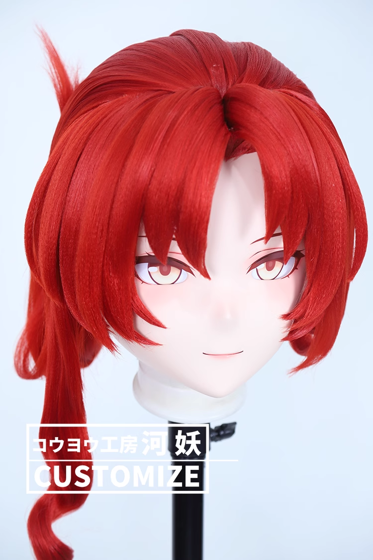 河妖工房製品　KIGURUMIマスク(C-101~C-110)　二次元美少女　通気孔付　高品質樹脂製　サイズオーダーメイド　かぎ付き全頭マスク　正規品保証　全国送料無料-9