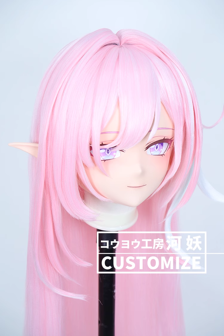 河妖工房製品　KIGURUMIマスク(C-101~C-110)　二次元美少女　通気孔付　高品質樹脂製　サイズオーダーメイド　かぎ付き全頭マスク　正規品保証　全国送料無料-15