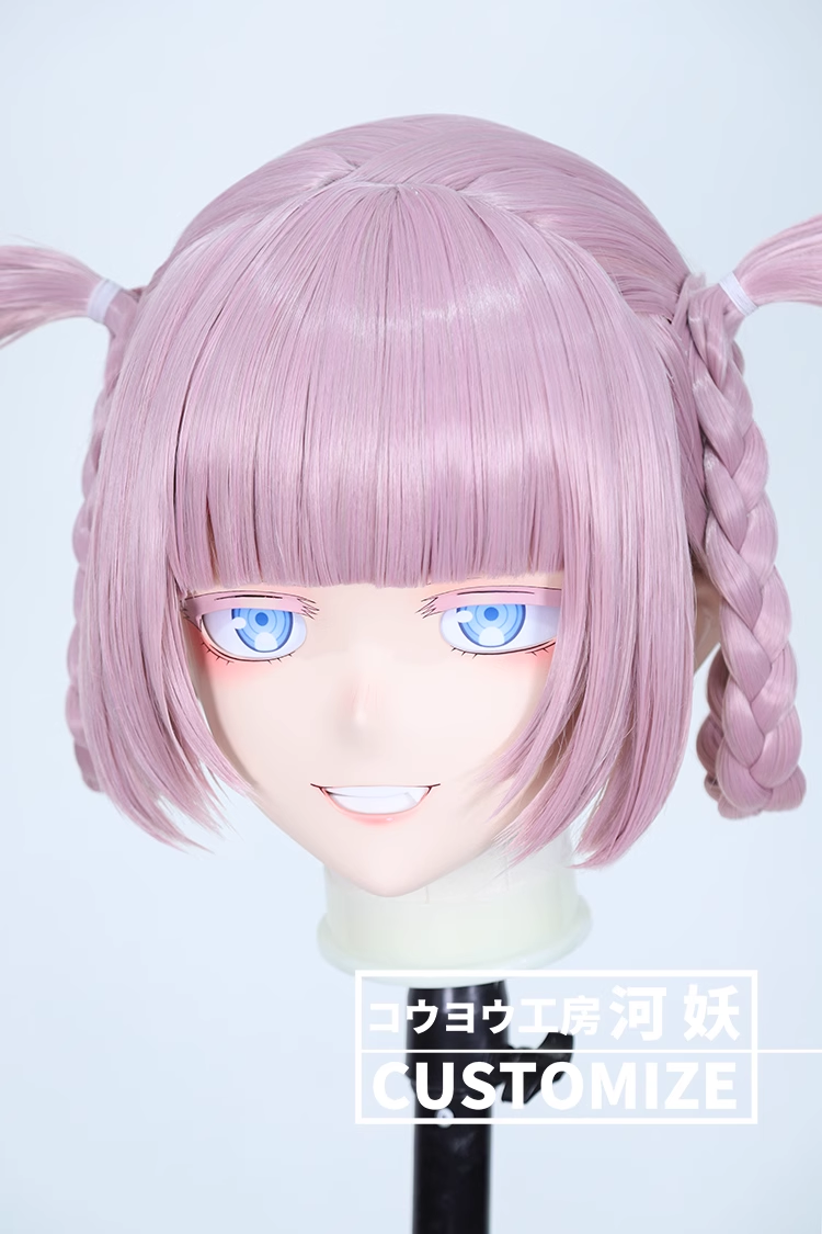 河妖工房製品　KIGURUMIマスク(C-101~C-110)　二次元美少女　通気孔付　高品質樹脂製　サイズオーダーメイド　かぎ付き全頭マスク　正規品保証　全国送料無料-26