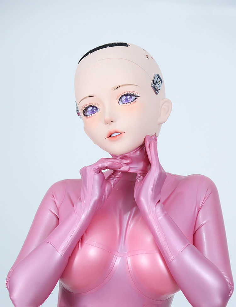 高品質　月神-Dr.P　大人気Kigurumi Mask　着ぐるみフルヘッドマスク＆専用ウィッグセット　超可愛い顔　サイズオーダーメイド　河妖工房製品　正規品保証　全国送料無料-1