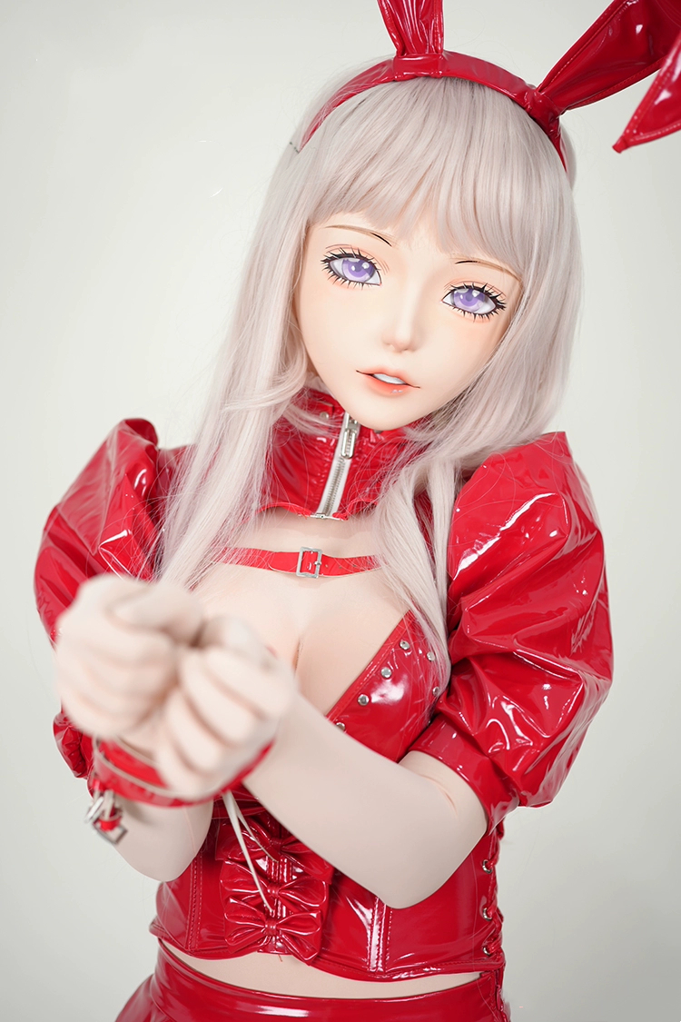 高品質　月神-Dr.P　大人気Kigurumi Mask　着ぐるみフルヘッドマスク＆専用ウィッグセット　超可愛い顔　サイズオーダーメイド　河妖工房製品　正規品保証　全国送料無料-3