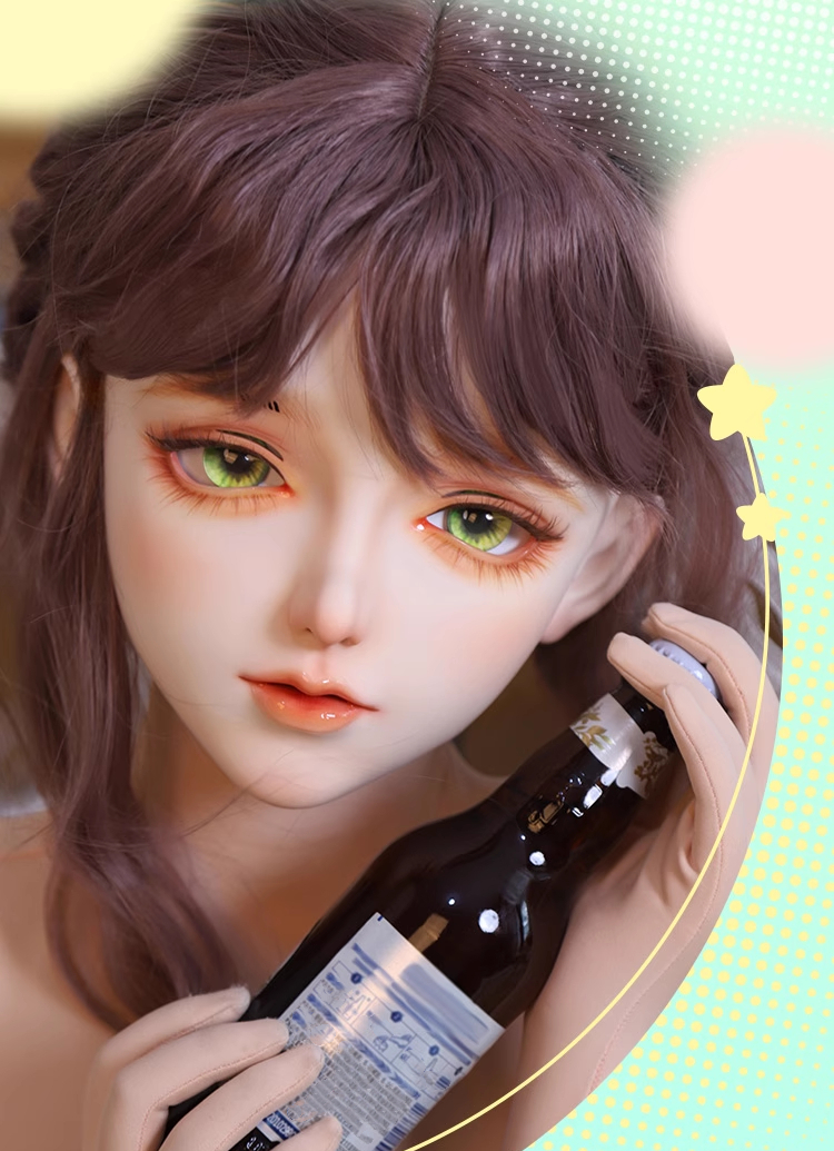フィメールドールマスク　美少女「宴晩」　樹脂製　メイク付き　ハーフマスク　着ぐるみMask　正規品保証　CDCOSER通販　全国送料無料-11