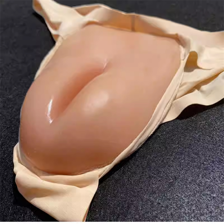 超便利！！肌色　シリコン製のキャメルトー　変装パンツ　女装入門／女装初心者へお勧め-4