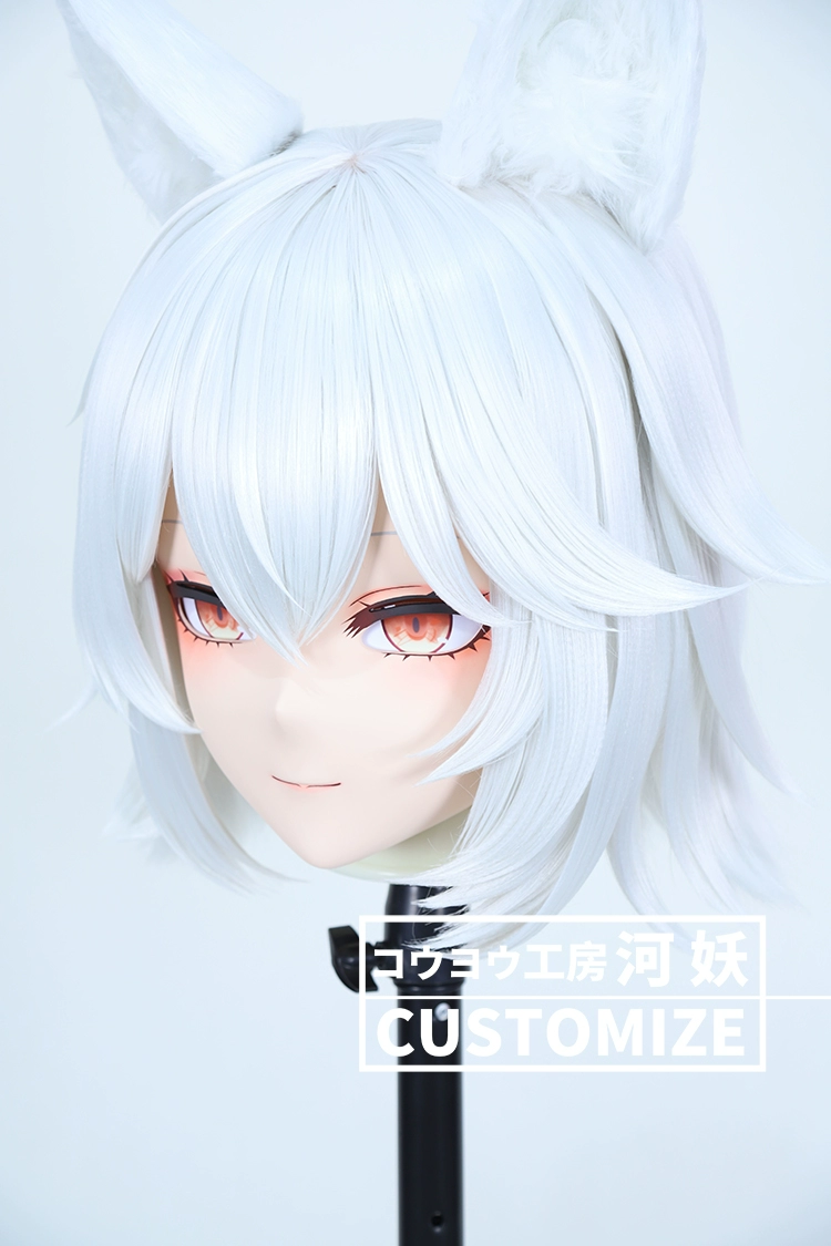 二次元美少女　鍵つき全頭面　KIGURUMIマスク(C-191~C-200)　通気孔付　高品質樹脂製　サイズオーダーメイド　フルヘッド　アニメマスク　河妖工房製品　正規品保証　全国送料無料-20